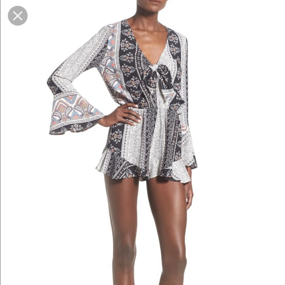 Nordstrom Leith long sleeved romper